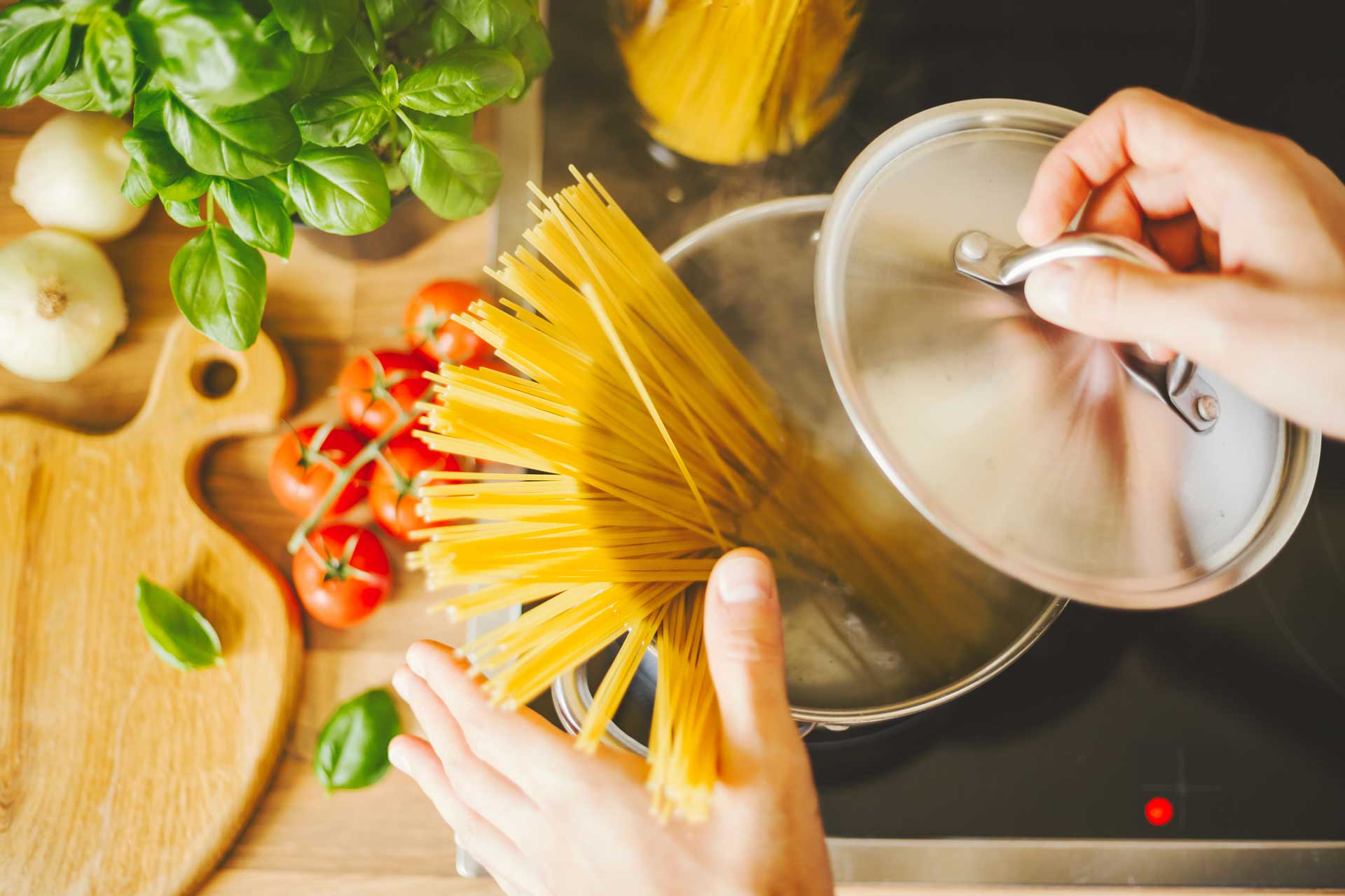 come cuocere la pasta in modo green