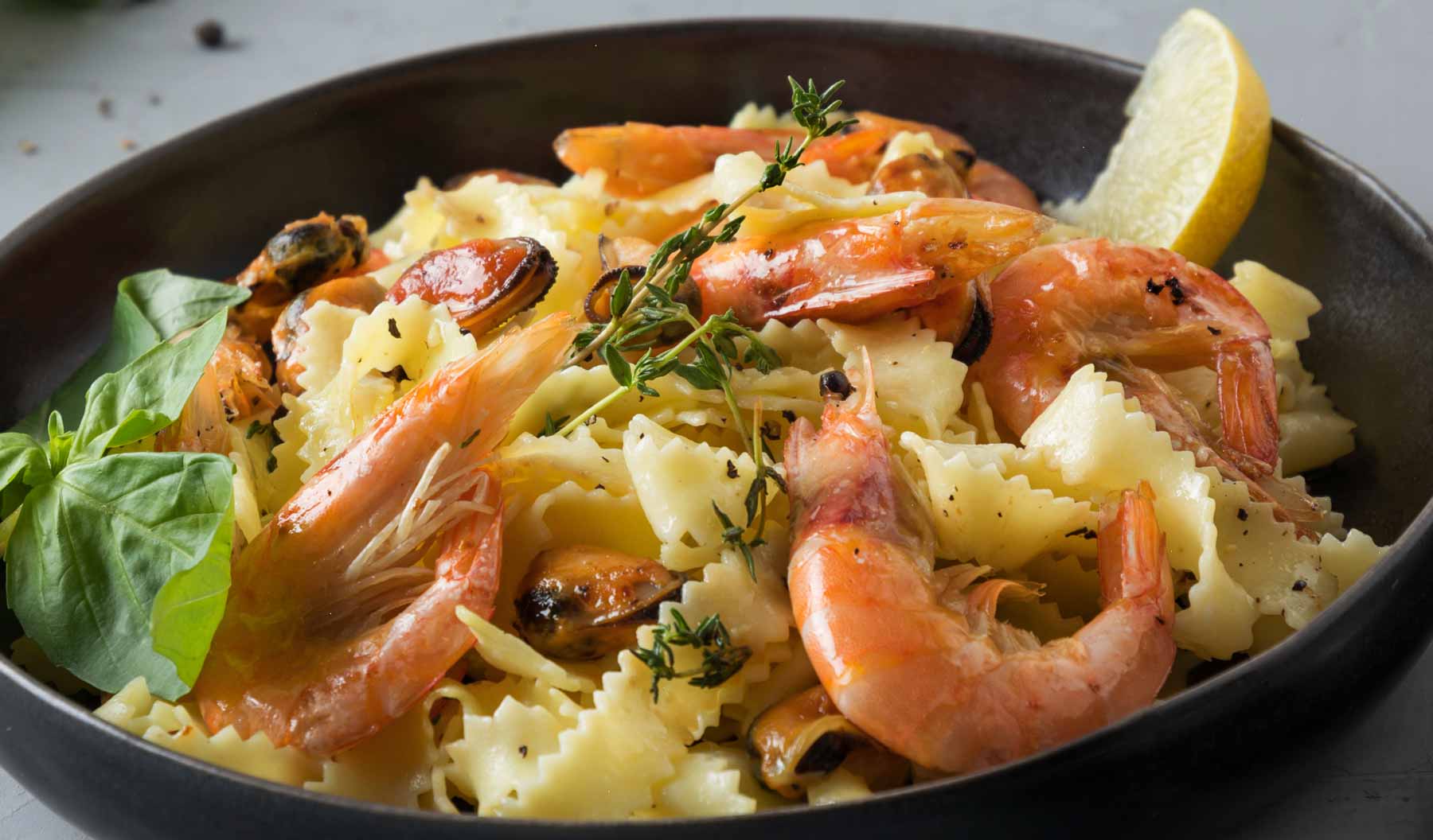 Reginelle ai frutti di mare: la ricetta