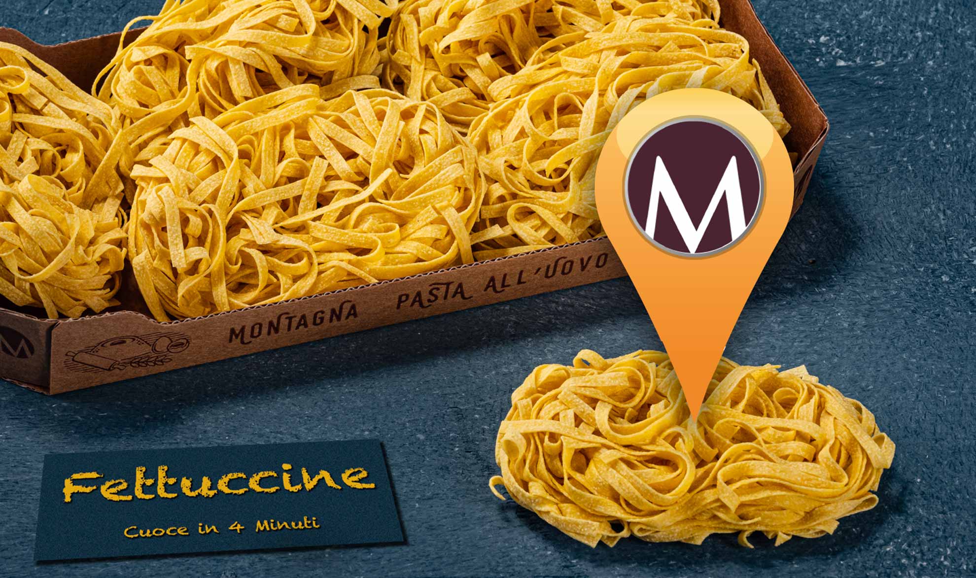 Lo store locator Pasta di Montagna