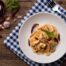 Capellini piccanti al pollo