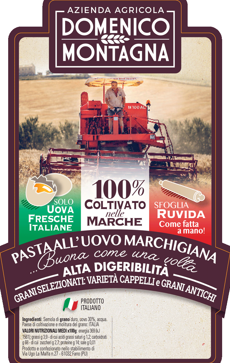 Etichetta Azienda Agraria Domenico Montagna