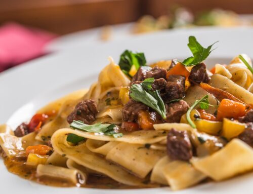 Pappardelle al ragù di manzo